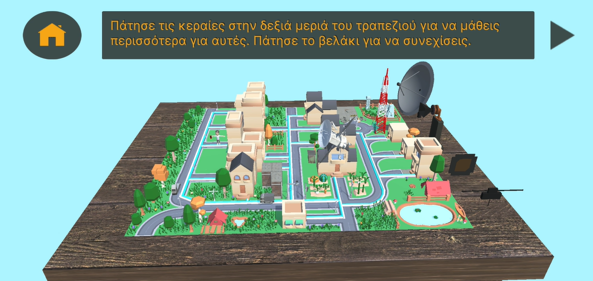 Main scene for second mission